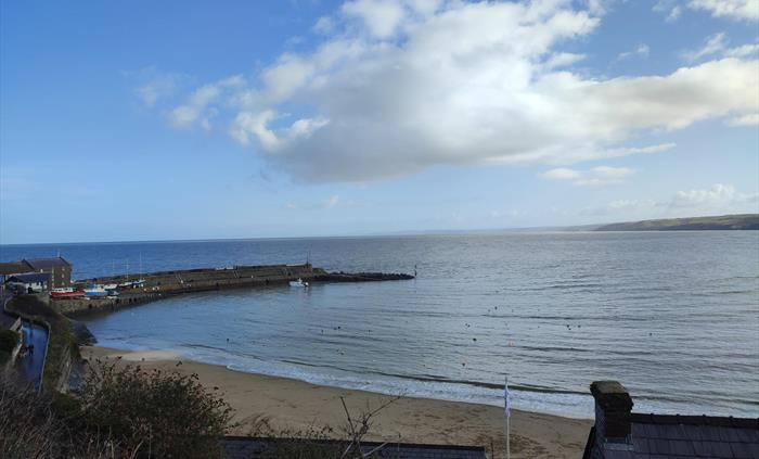 New Quay beach